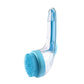 Pet Grooming Bath Brush Long Handle Cleaning Comb for Dogs
