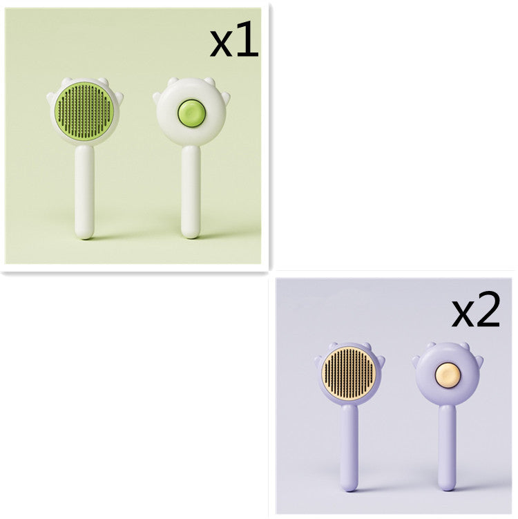 Cat Comb Massage Pet Grooming Brush Hair Removal Tool