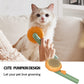 Pet Pumpkin Brush Self Cleaning Slicker Grooming Brush for Dogs