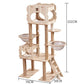 Space Capsule Cat Crawl Nest With Scratching Board - Wooden Pet Toy And Supplies