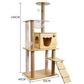 Space Capsule Cat Crawl Nest With Scratching Board - Wooden Pet Toy And Supplies
