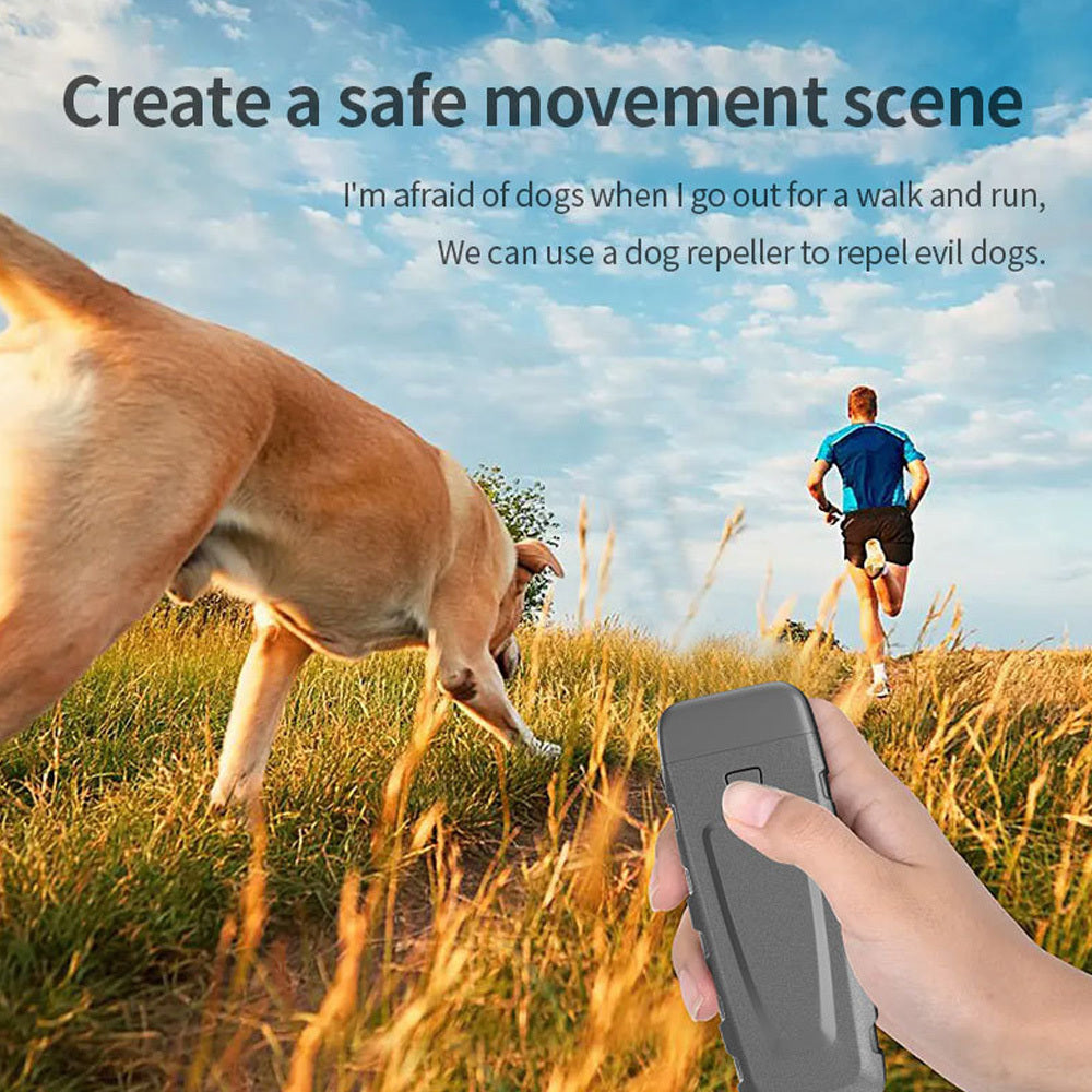 Ultrasonic Dog Training Barking Stopper Handheld Bark Control Device