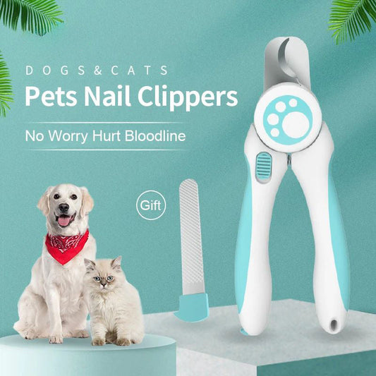 Cute Pet Nail Clippers Labor Saving Dog Cat Claw Trimmer