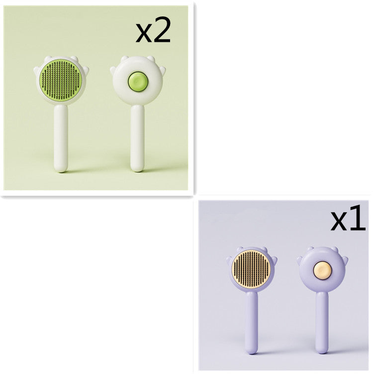 Cat Comb Massage Pet Grooming Brush Hair Removal Tool