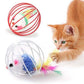 5-Pack: Pet Cat Kitten Playing Mouse Ball Cage