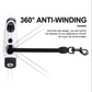 Pet Dog Automatic Retractable Fiber Night Safety LED Automatic Leash