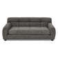 Modern Dark Gray Pet Sofa with Backrest and Armrests