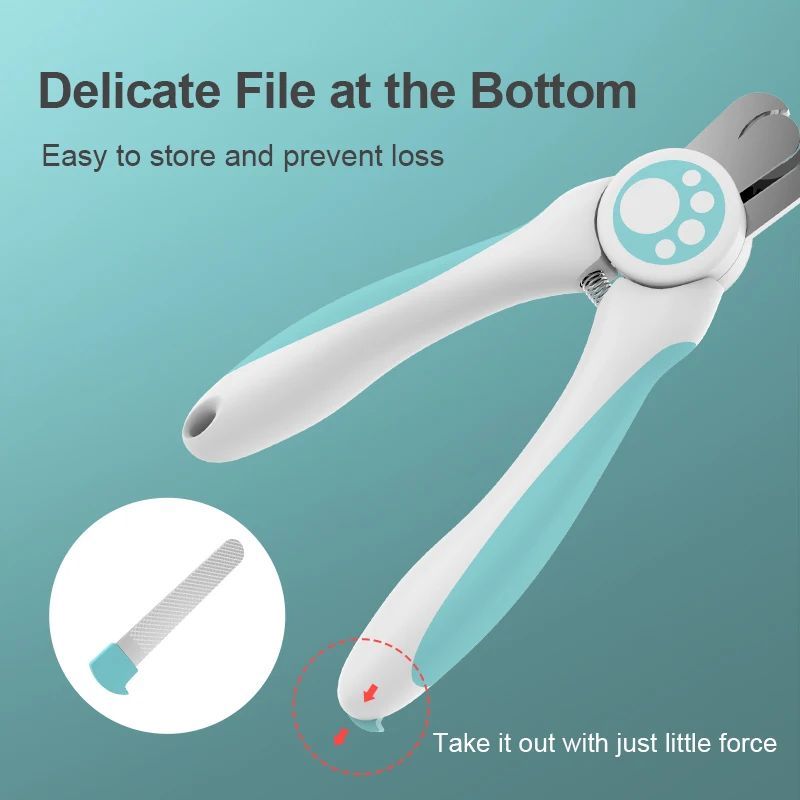 Cute Pet Nail Clippers Labor Saving Dog Cat Claw Trimmer