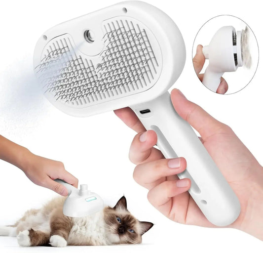 Pet Spray Hair Comb Grooming Brush with Water Mist