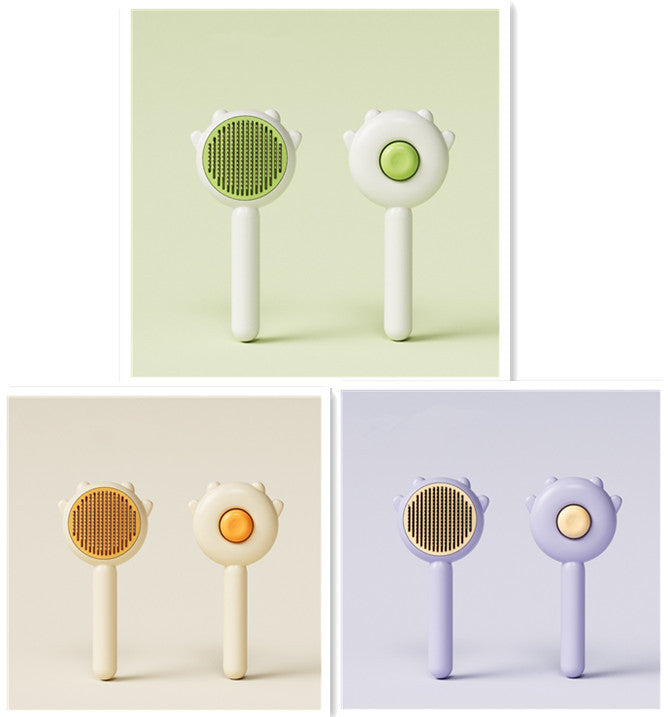 Cat Comb Massage Pet Grooming Brush Hair Removal Tool