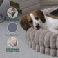 Luxury Donut Dog Bed Orthopedic Calming Round Washable Bed