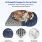 Orthopedic Dog Bed for Large Dogs – Thick Egg Crate Foam with Washable Cover