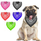 Adjustable Bandana Leather Pet Collar