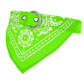 Adjustable Bandana Leather Pet Collar