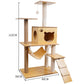 Space Capsule Cat Crawl Nest With Scratching Board - Wooden Pet Toy And Supplies