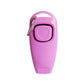 Combo Dog Clicker Whistle Training Pet Clicker with Key Ring