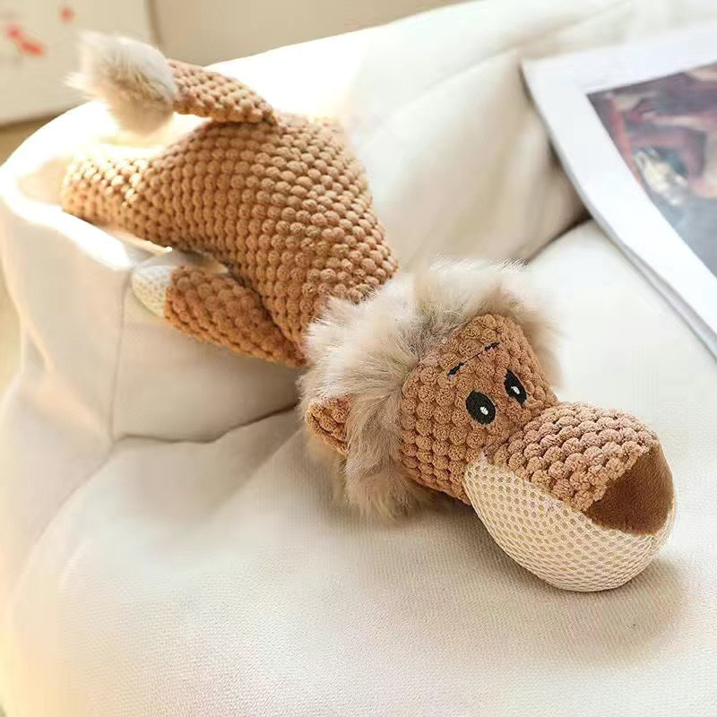 Invincible Pet Chew Animal Toy for Heavy Chewers Dogs