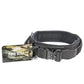 Adjustable Military Nylon Dog Collar Leash Set Durable Training