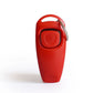 Combo Dog Clicker Whistle Training Pet Clicker with Key Ring