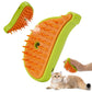 3 in 1 Pet Steam Brush Grooming Comb Hair Removal Tool