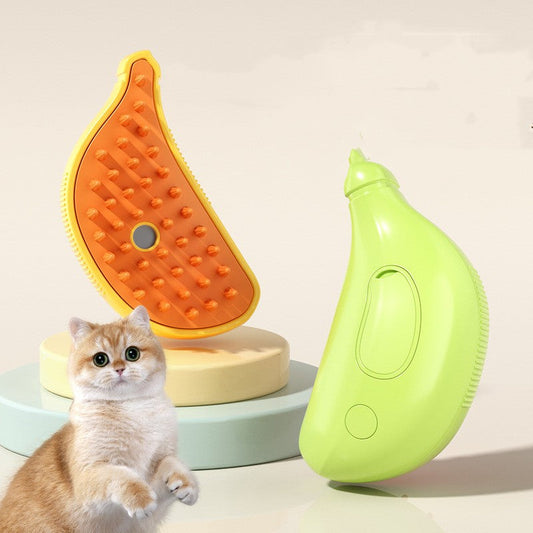3 in 1 Pet Steam Brush Grooming Comb Hair Removal Tool