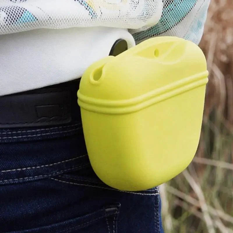 Portable Dog Training Treat Pouch with Clip Outdoor Waist Bag