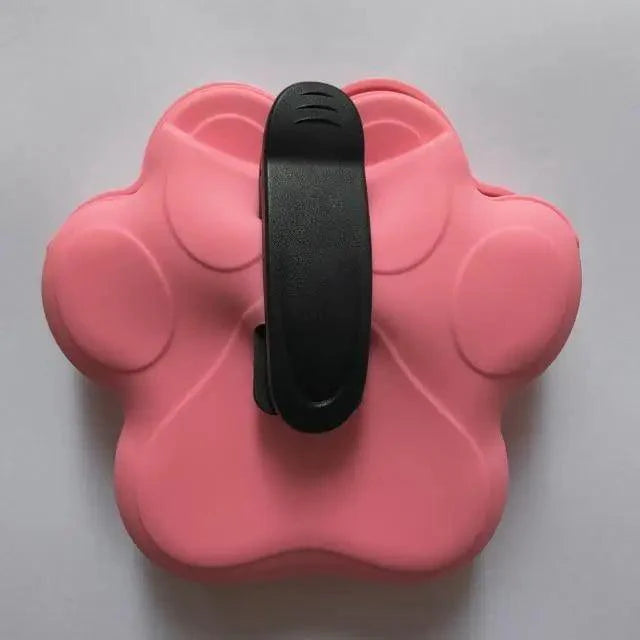 Portable Dog Training Treat Pouch with Clip Outdoor Waist Bag