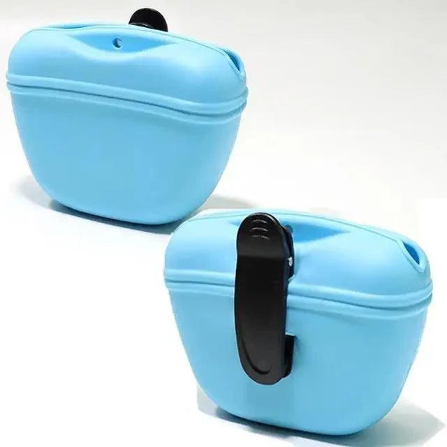 Portable Dog Training Treat Pouch with Clip Outdoor Waist Bag