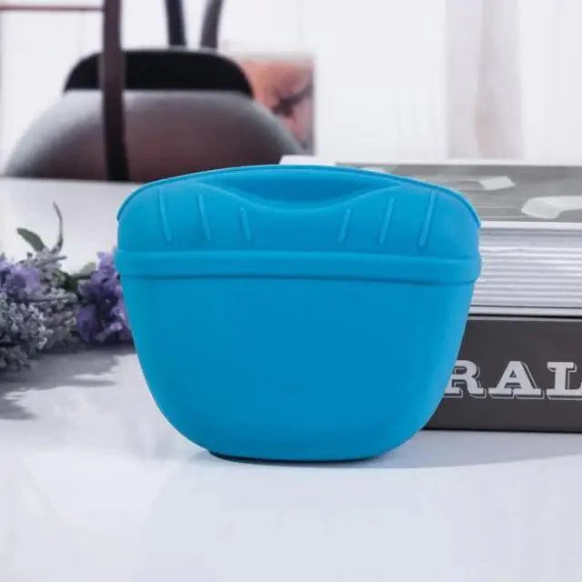 Portable Dog Training Treat Pouch with Clip Outdoor Waist Bag