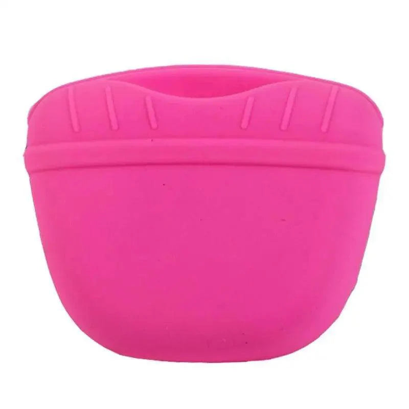 Portable Dog Training Treat Pouch with Clip Outdoor Waist Bag