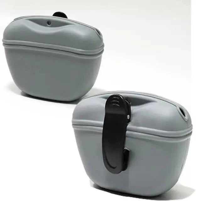 Portable Dog Training Treat Pouch with Clip Outdoor Waist Bag