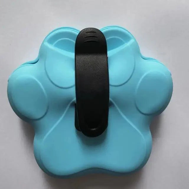 Portable Dog Training Treat Pouch with Clip Outdoor Waist Bag